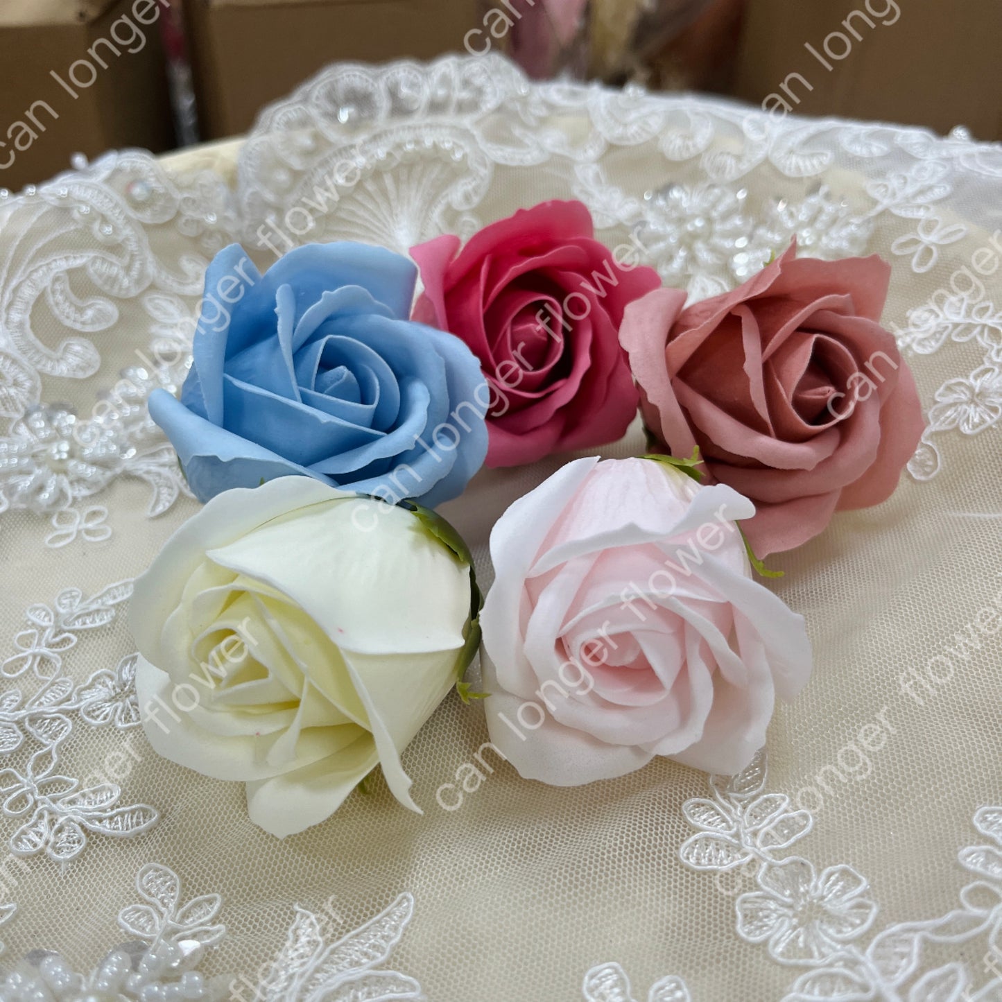AS007 四層玫瑰 50朵裝 香皂花