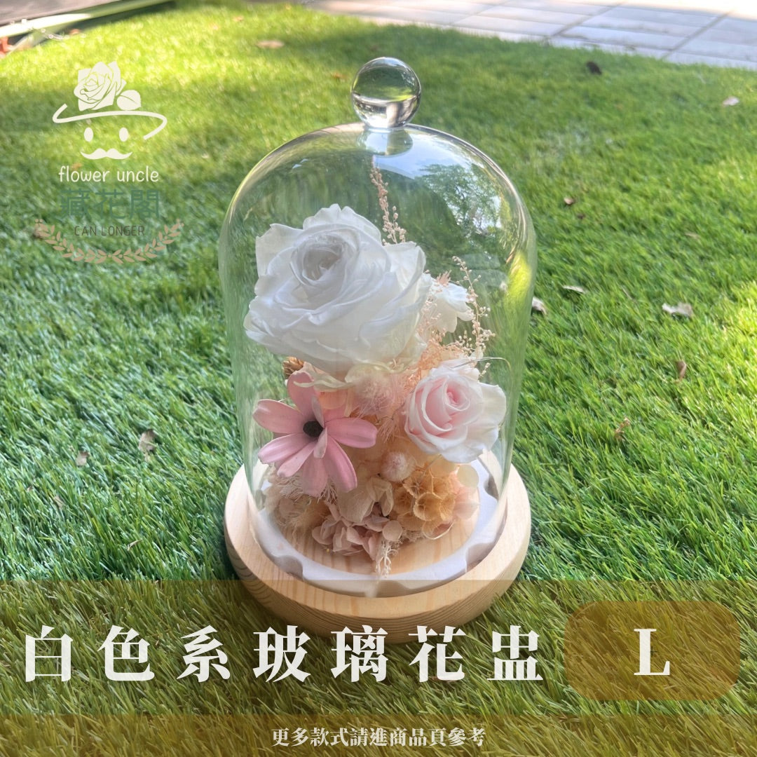 GSZL02 白色系永生罩盅L