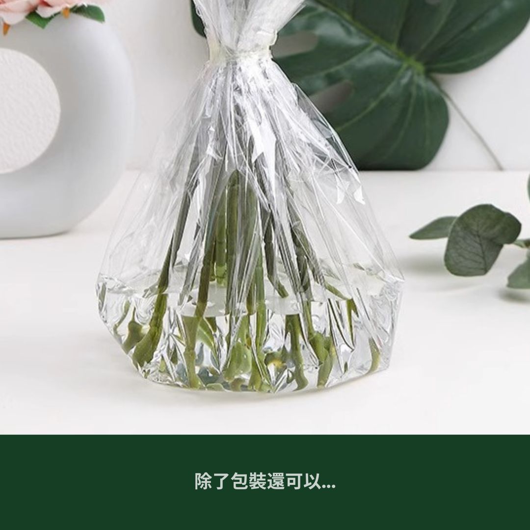 EP325 玻璃紙 55x55cm 鮮花玻璃紙 永生花玻璃紙 透明紙 水袋 台灣現貨