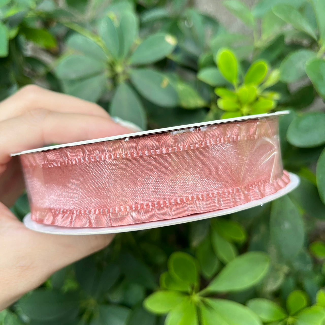 EP337皺褶紗緞帶2.5cm