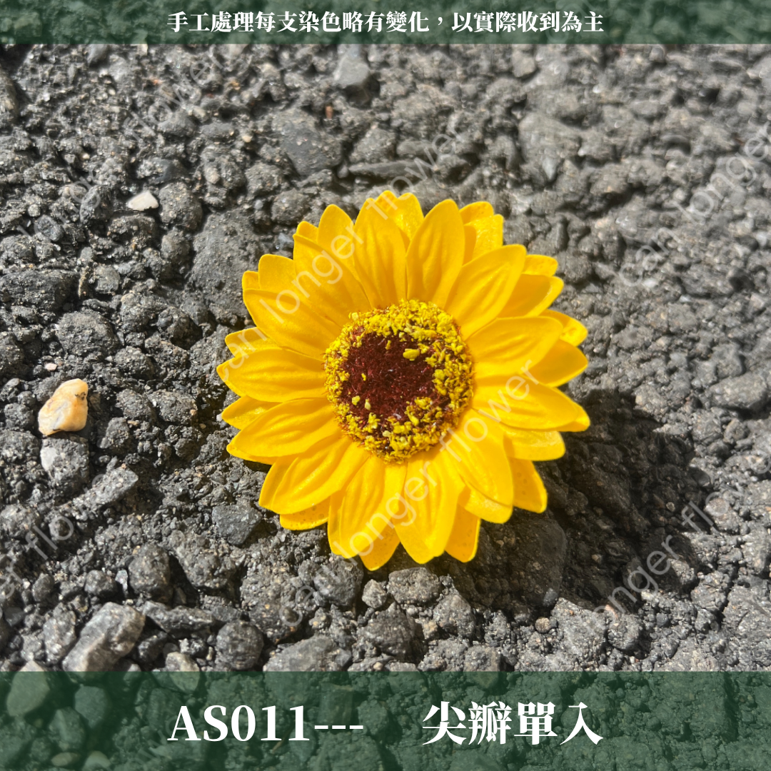 ✿ 台灣現貨 ✿  AS011 香皂太陽花 單朵裝 50朵裝 香皂花 向日葵 太陽花