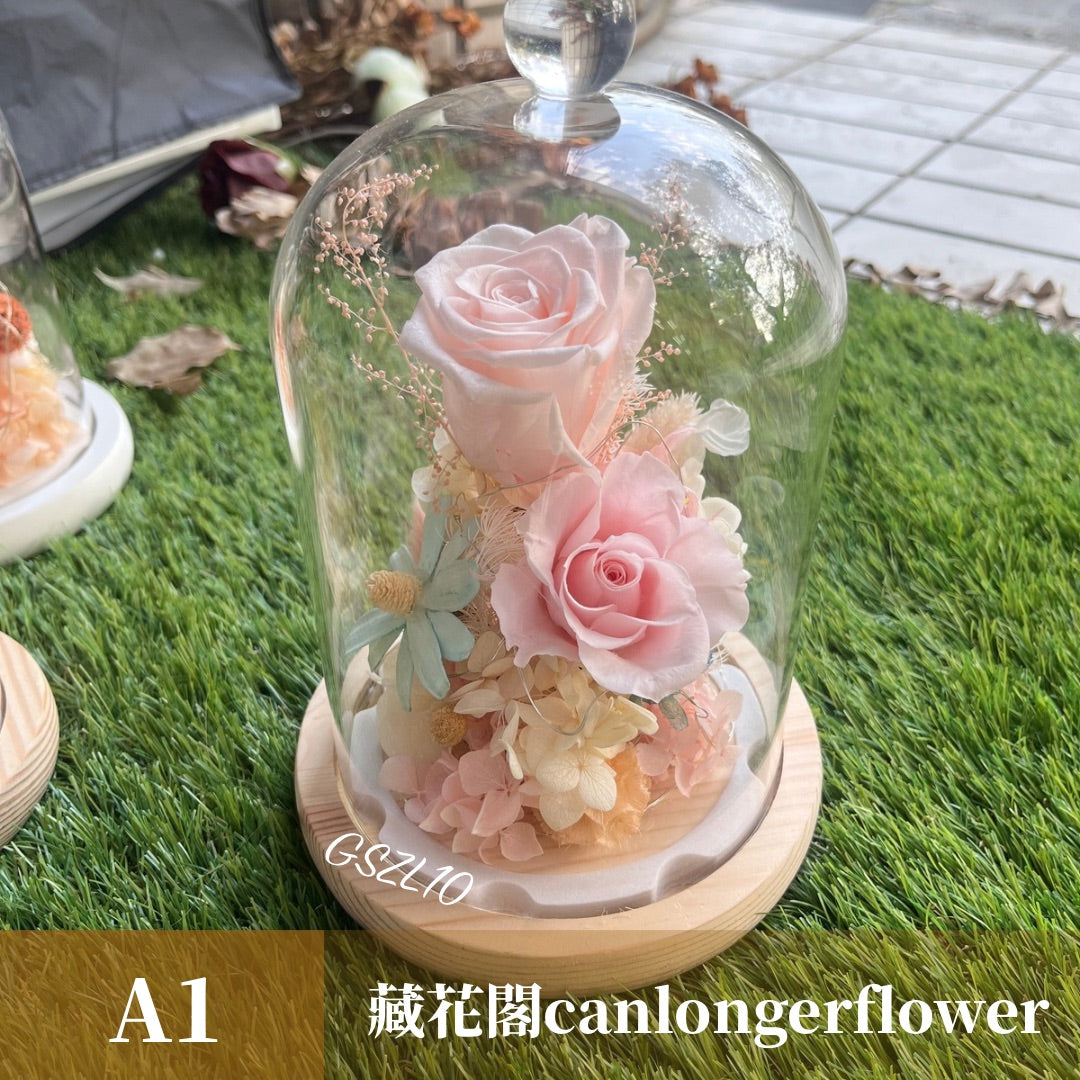 GSZL10 粉色系永生罩盅L