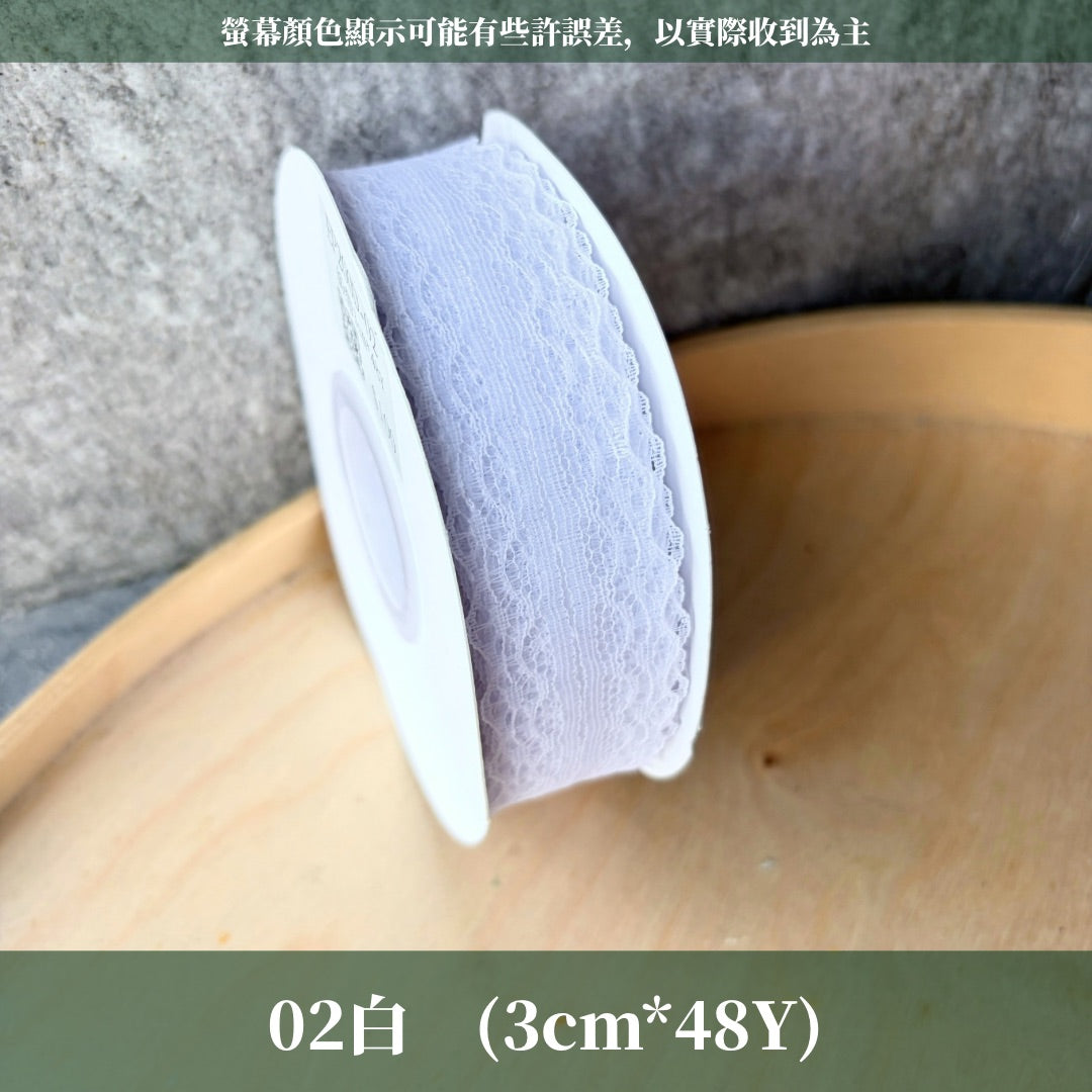 EP200D蕾絲緞帶3cm