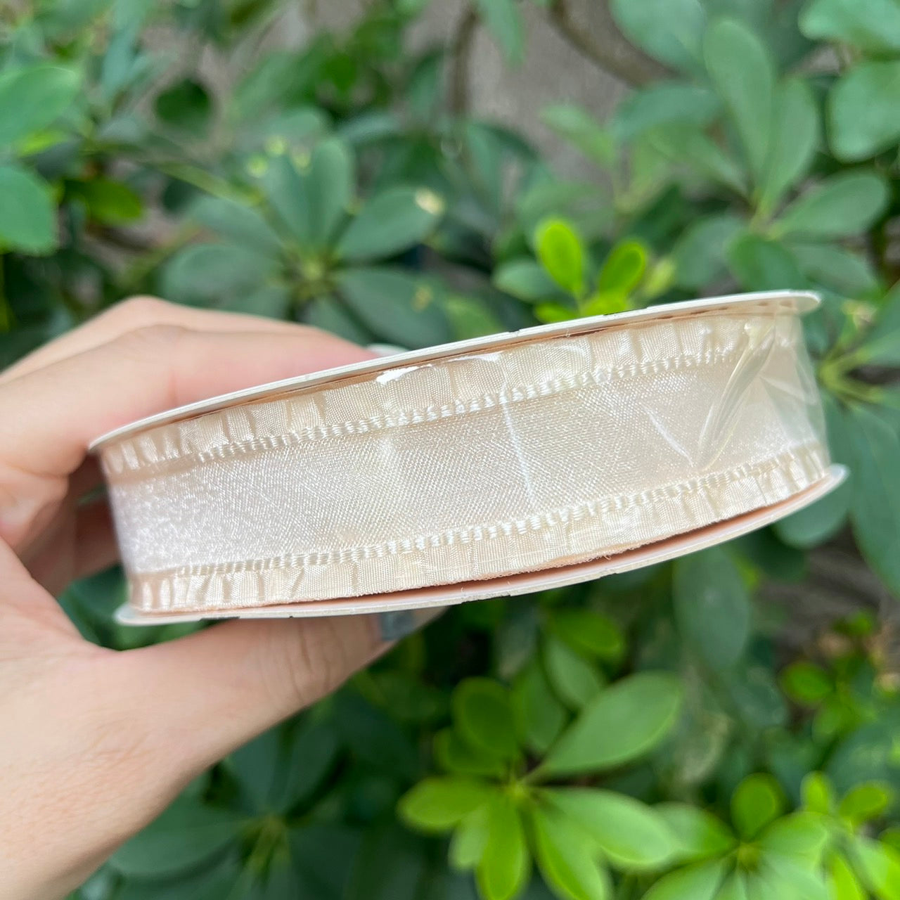 EP337皺褶紗緞帶2.5cm