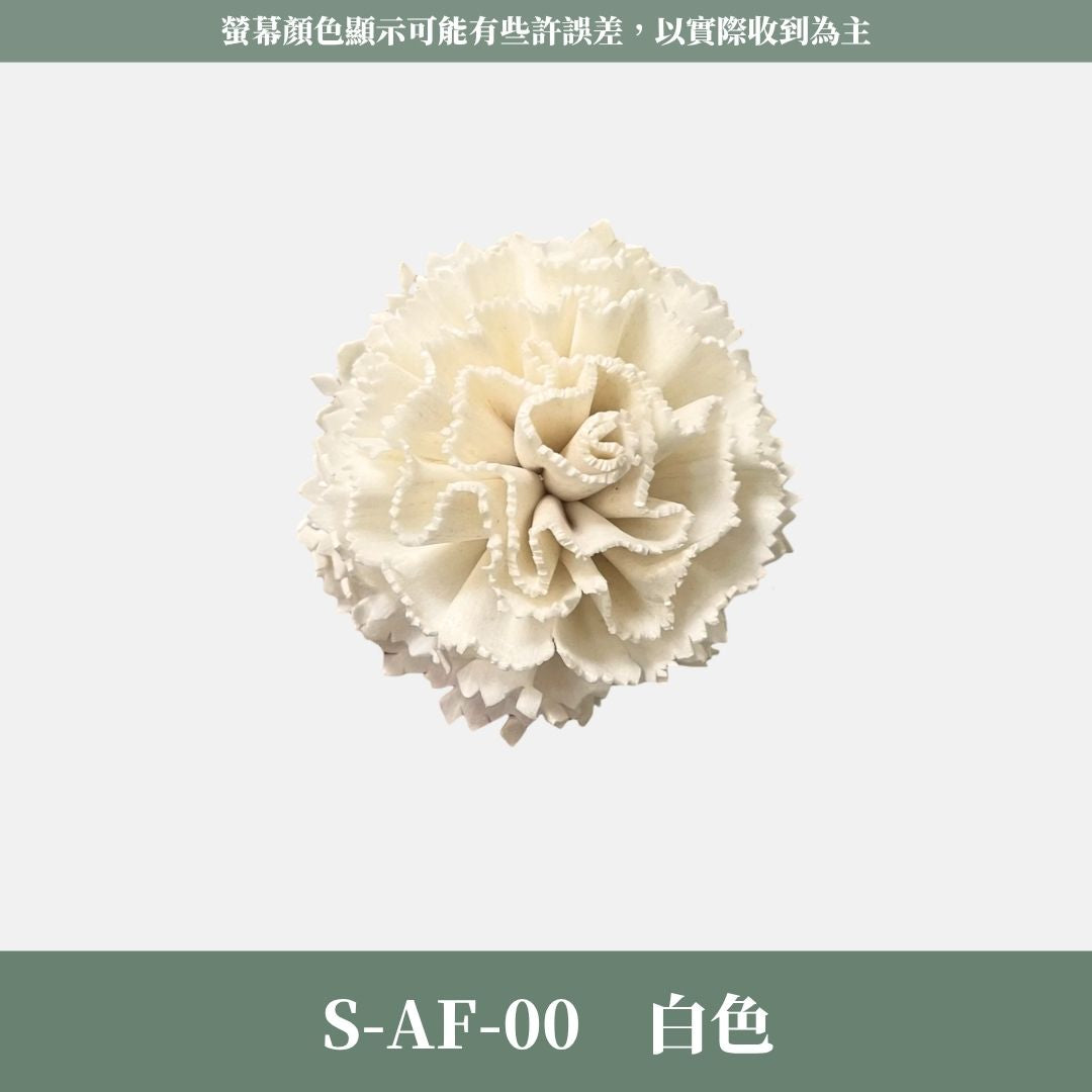 S-AF 6CM康乃馨索拉花花頭｜乾燥花 母親節擴香花 康乃馨花束 母親節花禮 DIY手作 乾燥花花束花禮 乾燥通草花頭