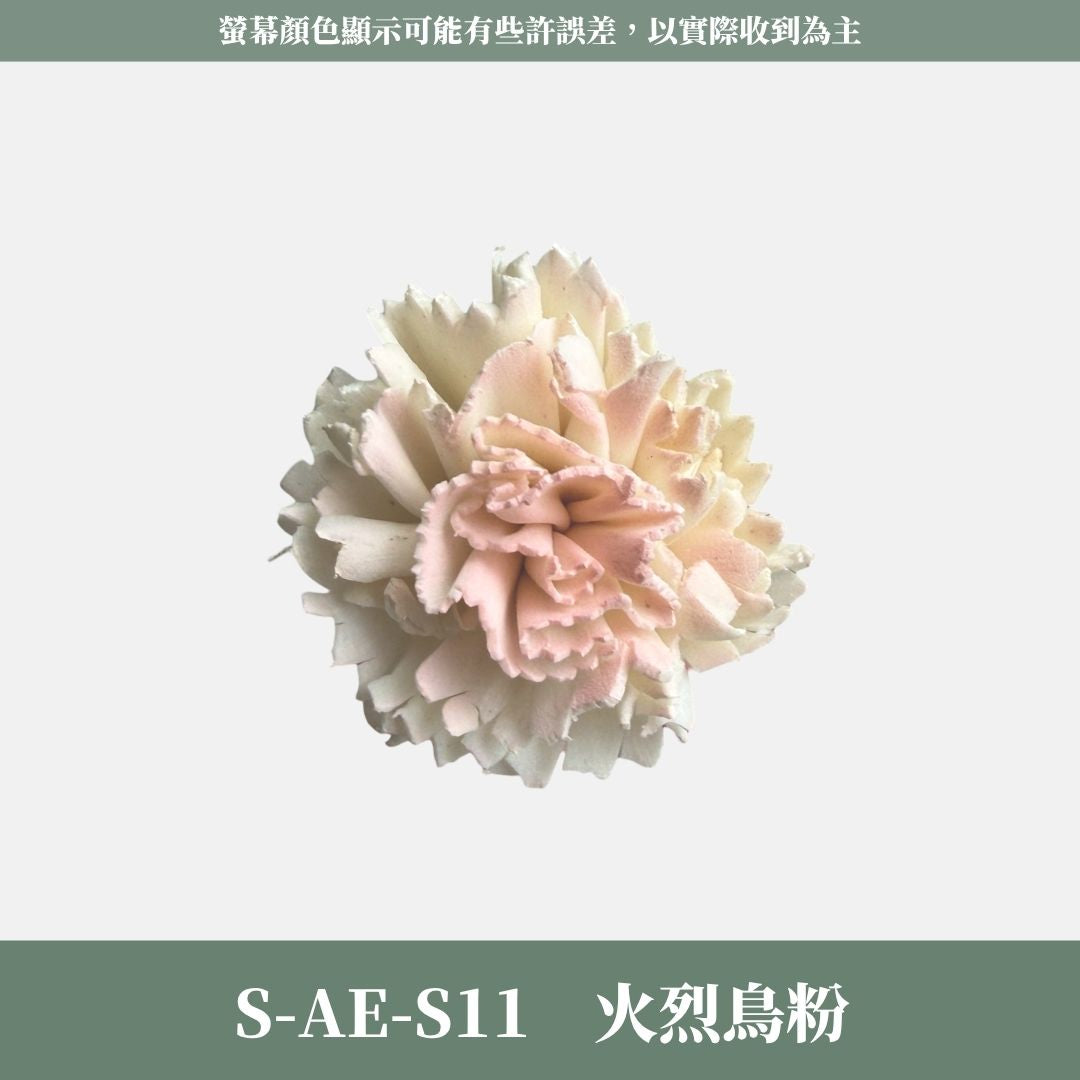 S-AE 4CM康乃馨索拉花花頭｜乾燥花 母親節擴香花 康乃馨花束 母親節花禮 DIY手作 乾燥花花束花禮 乾燥通草花頭