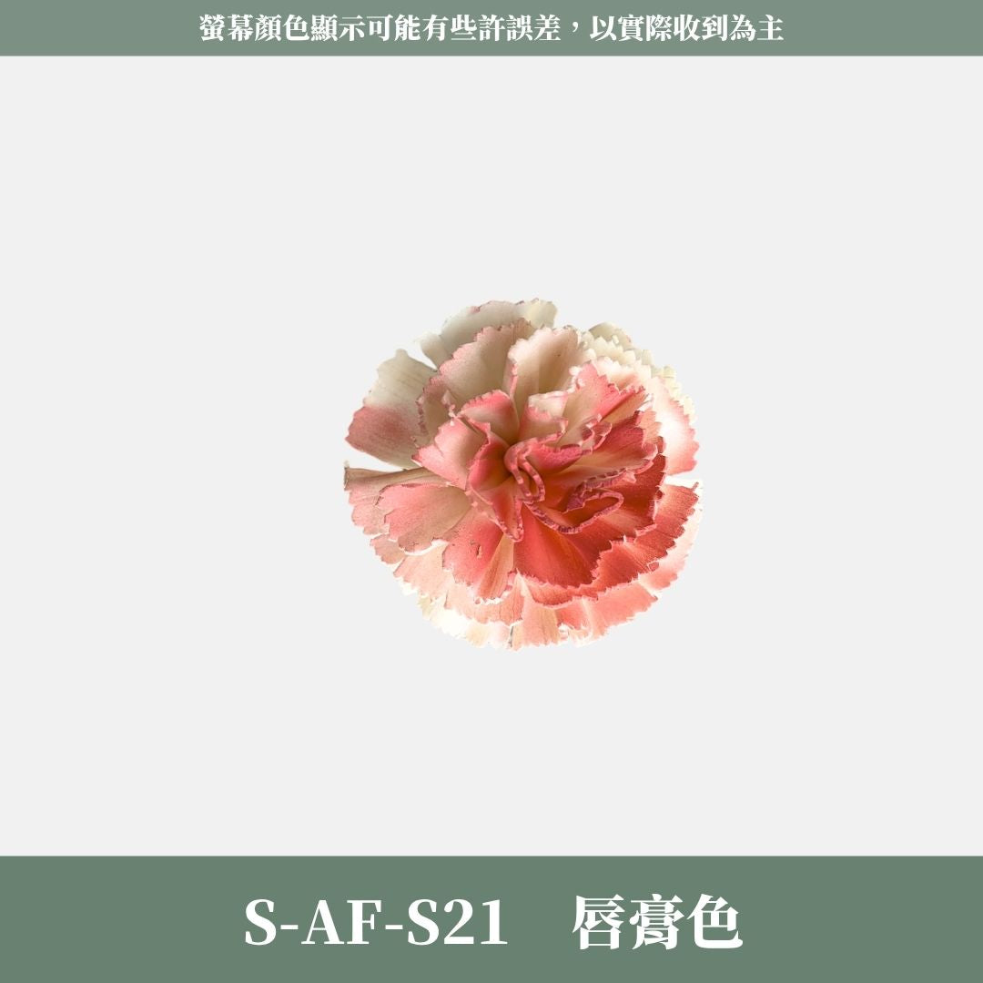 S-AF 6CM康乃馨索拉花花頭｜乾燥花 母親節擴香花 康乃馨花束 母親節花禮 DIY手作 乾燥花花束花禮 乾燥通草花頭
