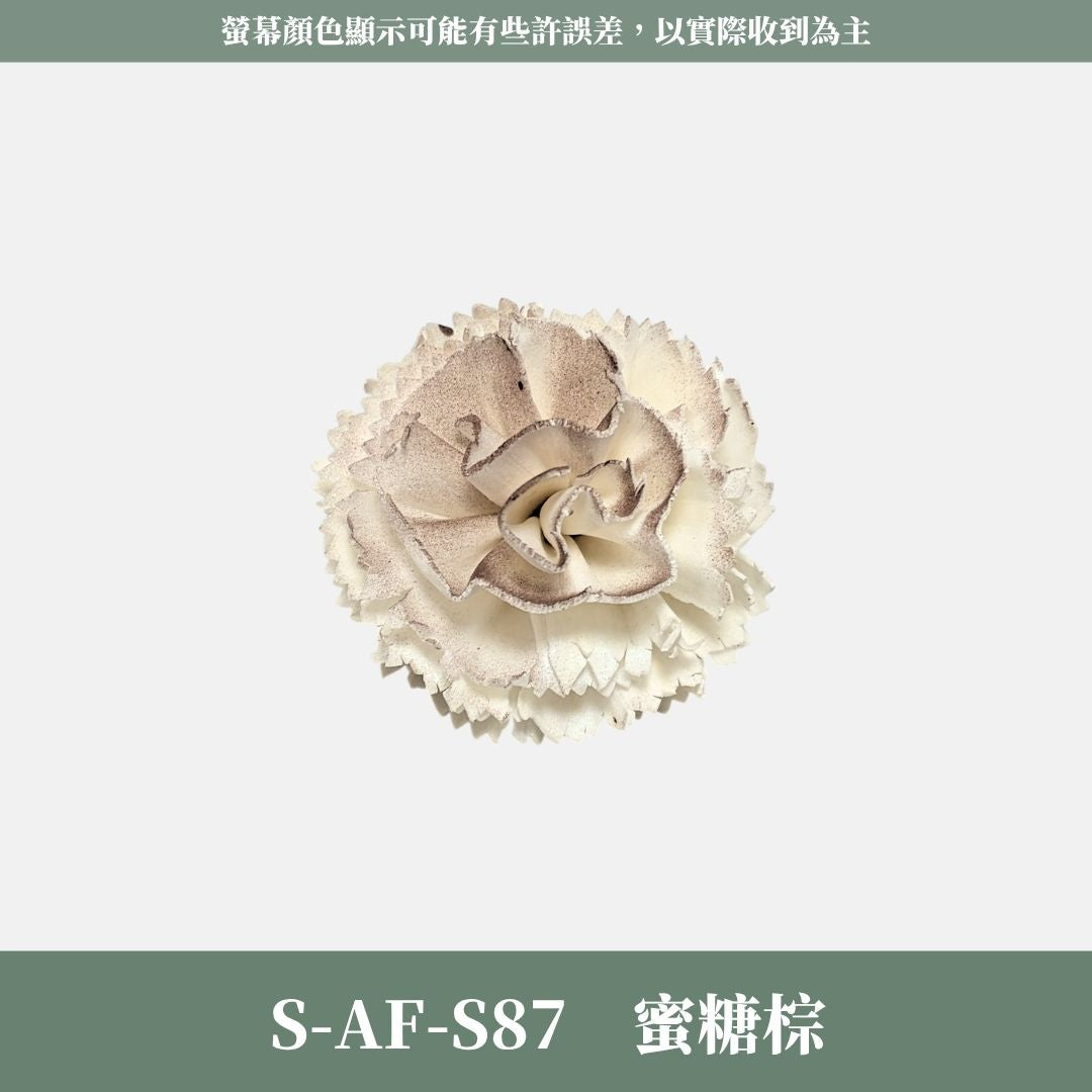 S-AF 6CM康乃馨索拉花花頭｜乾燥花 母親節擴香花 康乃馨花束 母親節花禮 DIY手作 乾燥花花束花禮 乾燥通草花頭