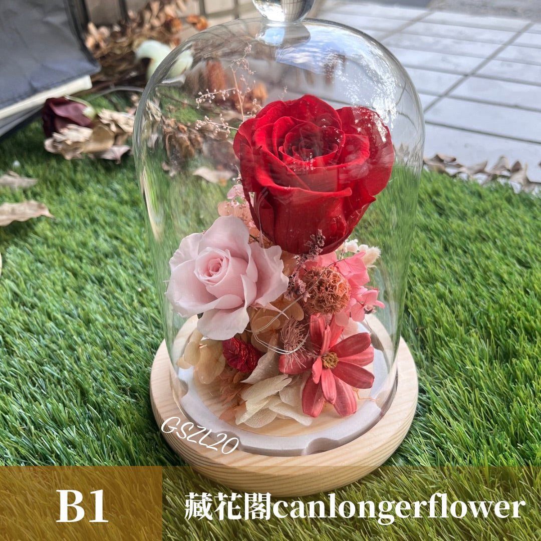 GSZL20 紅色系永生罩盅L