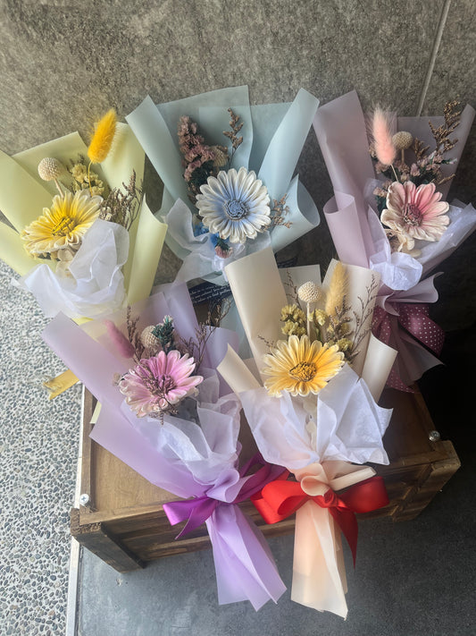 BSZS 太陽花乾燥花束S