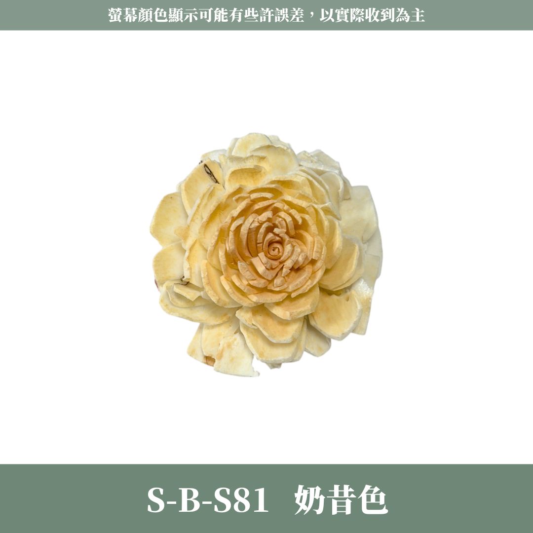 S-B 原裝小太陽玫瑰索拉花｜約4CM｜通草花 擴香花 太陽玫瑰 太陽菊 乾燥花禮禮物 畢業花束DIY 乾燥花 永生花