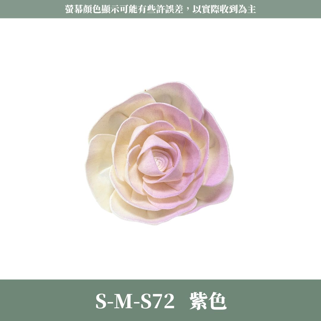 S-M 8CM天使玫瑰索拉花｜五入原裝｜通草花 擴香花 天使玫瑰 進口玫瑰 乾燥花禮禮物 畢業花束DIY 乾燥花 永生花