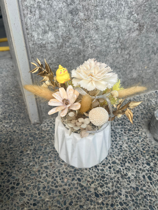 gift-f047乾燥小盆花