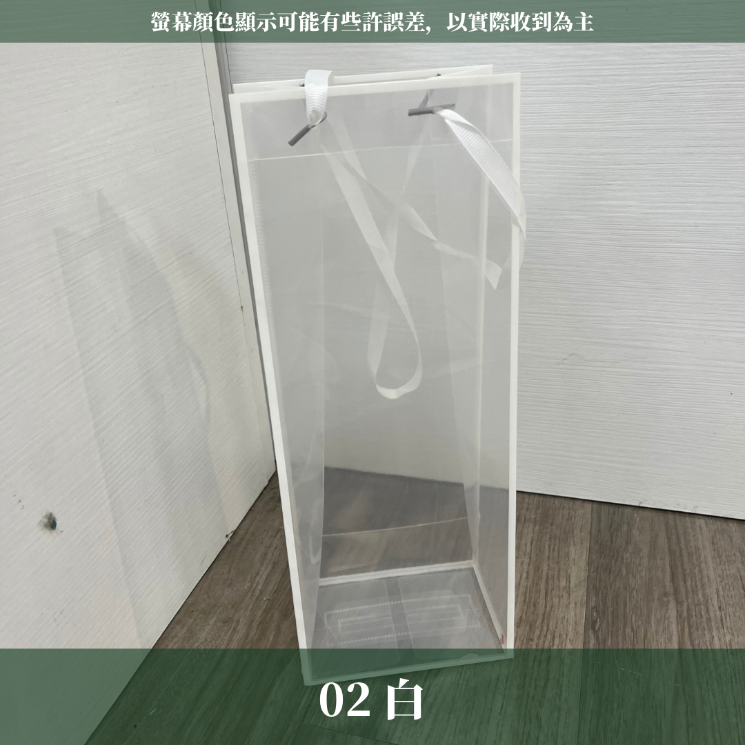 EP003D 透明長方花袋 10入/包