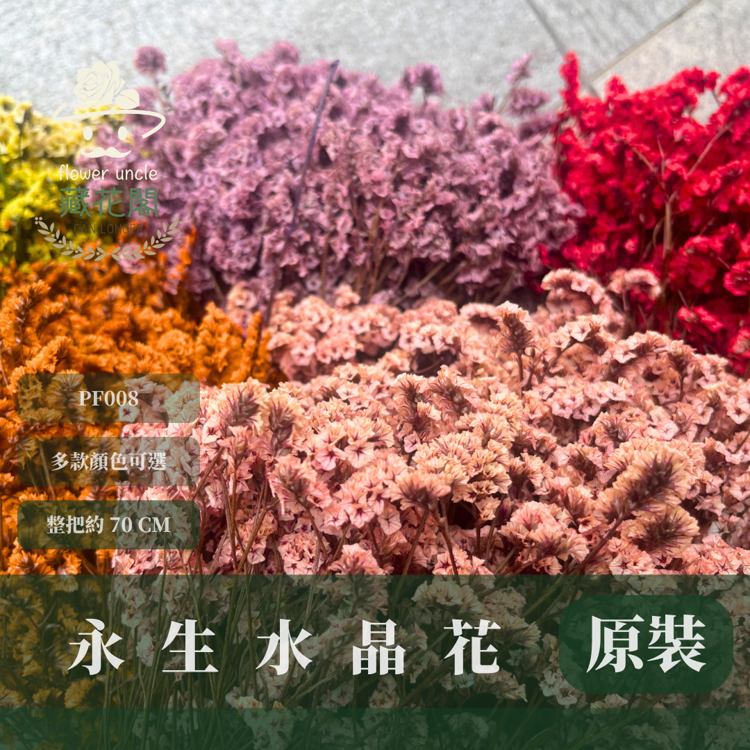 PF008 原裝水晶花｜現貨