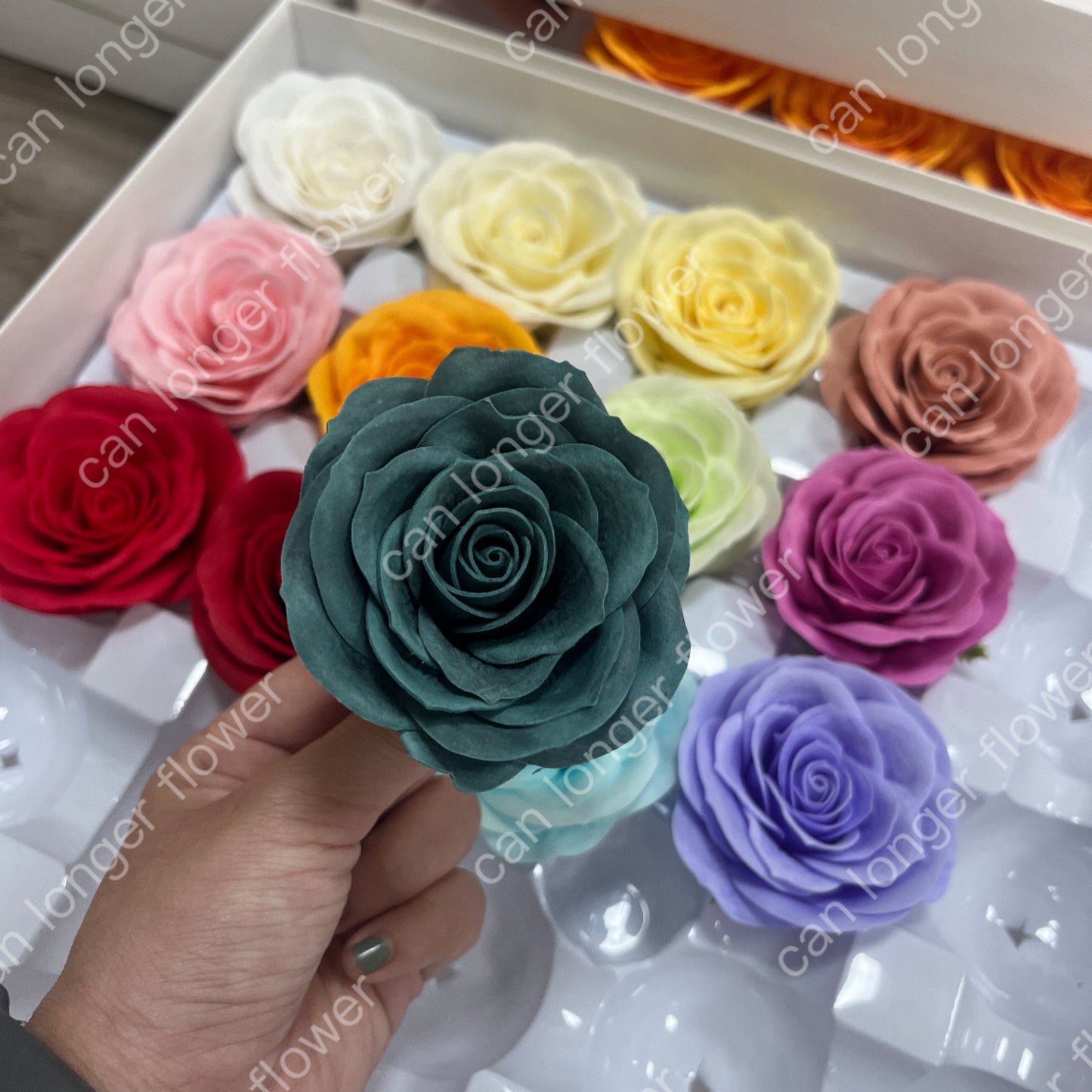 AS001 甦醒玫瑰 25朵裝 香皂花
