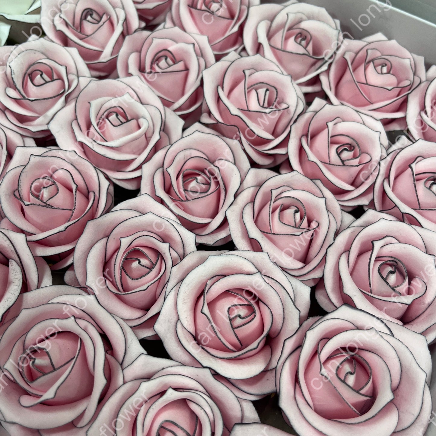AS003 小香風玫瑰 50入 香皂花