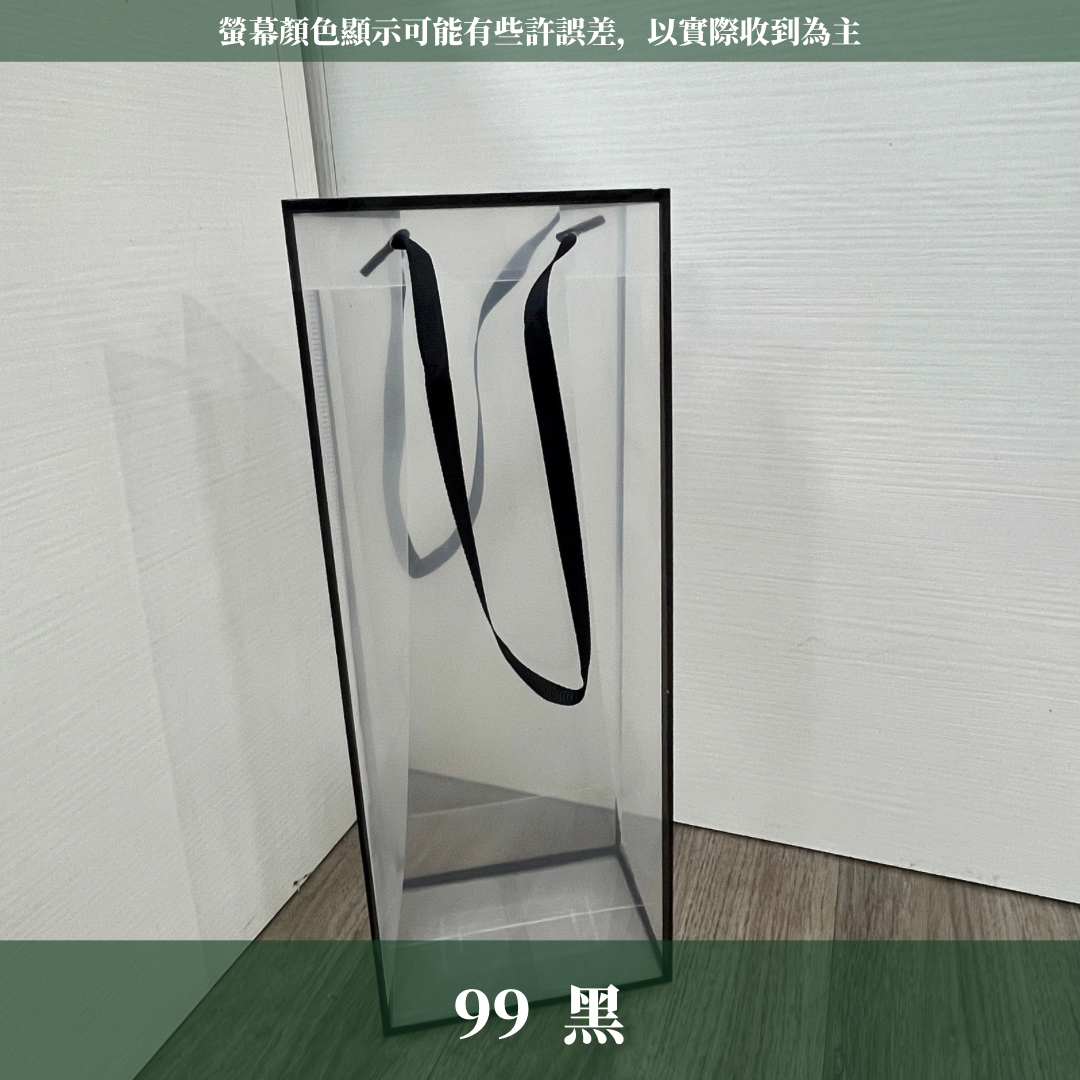 EP003D 透明長方花袋 10入/包