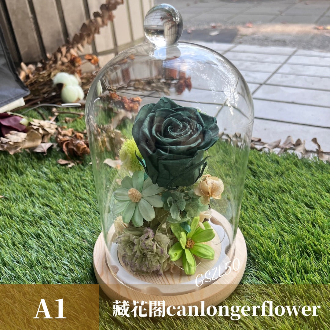 GSZL50 綠色系永生罩盅L