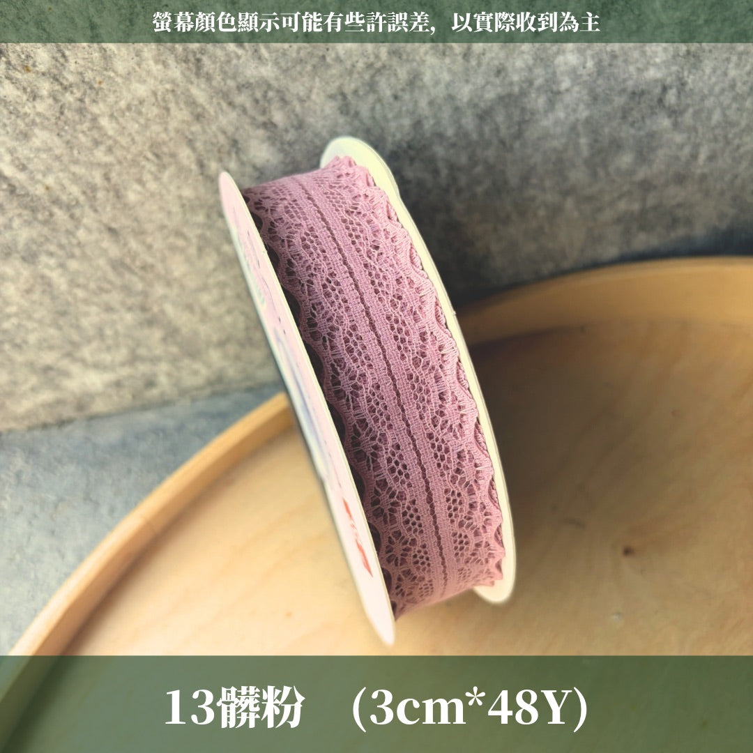 EP200D蕾絲緞帶3cm