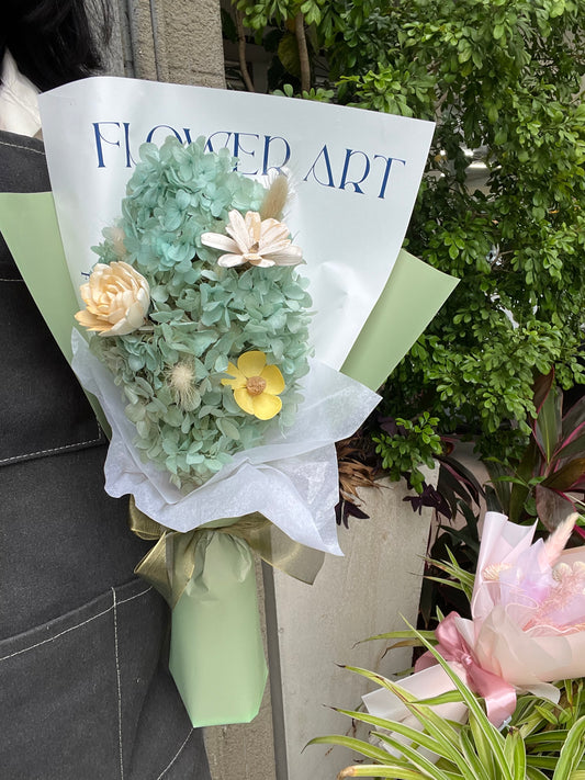 gift-B109繡球花束L