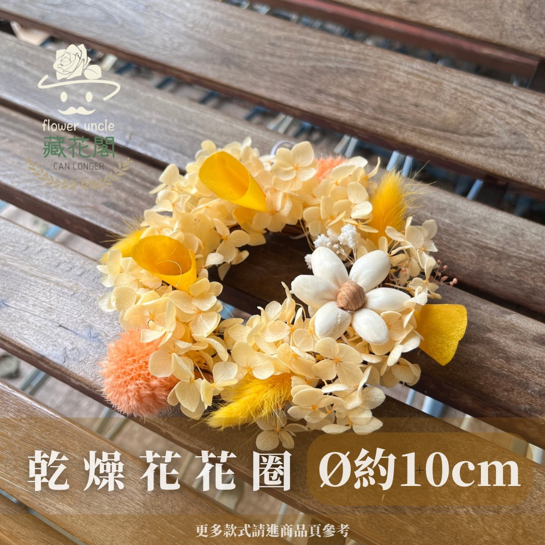 CSZXS10 乾燥花花圈