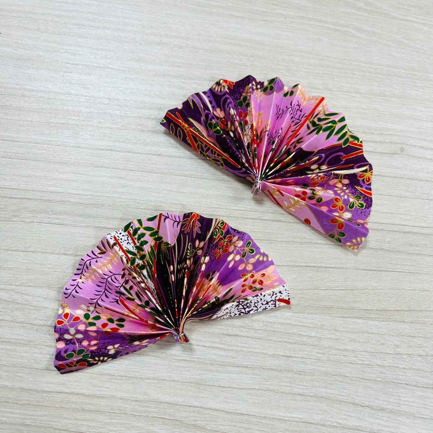 EM033 新年小扇 扇子 半扇