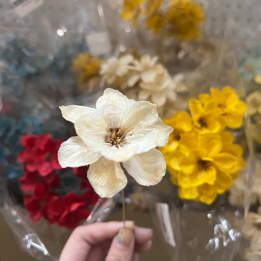 ✿ 台灣現貨 ✿ SH56 銀連花 小份量 單朵 手工花