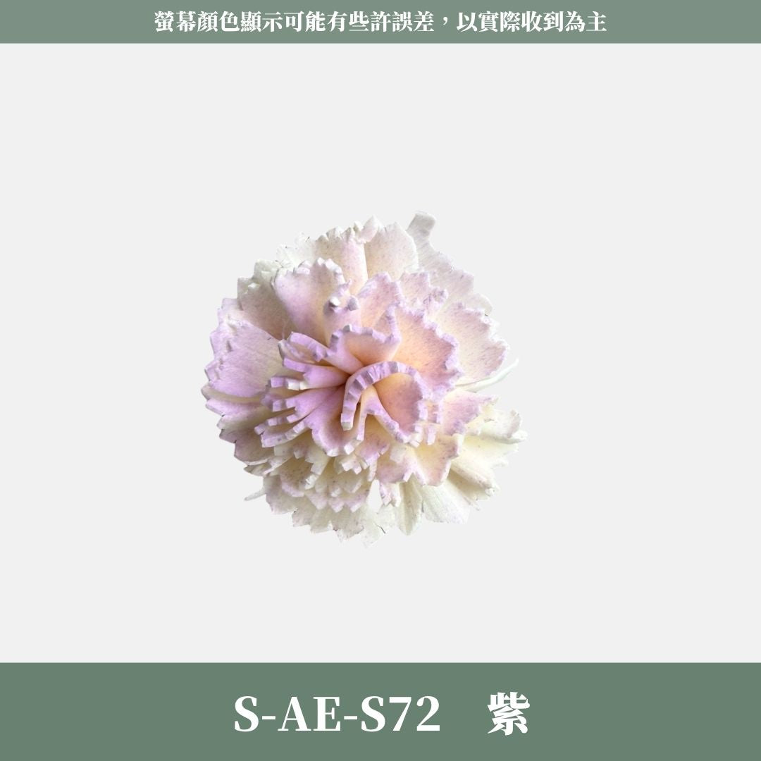 S-AE 4CM康乃馨索拉花花頭｜乾燥花 母親節擴香花 康乃馨花束 母親節花禮 DIY手作 乾燥花花束花禮 乾燥通草花頭