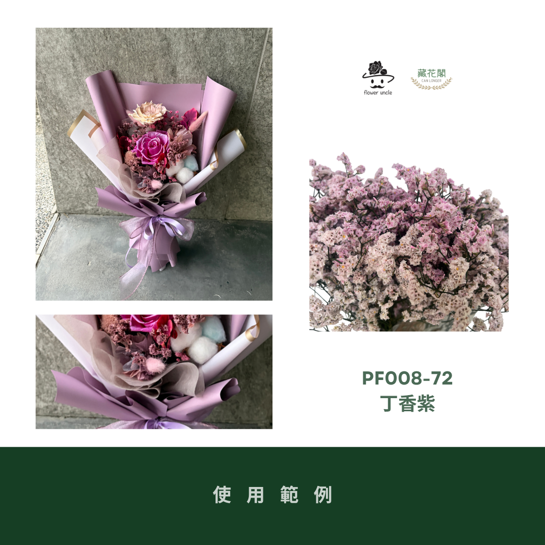PF008 原裝水晶花｜買四送一｜花藝師必買！永生水晶花 不凋水晶花 手作花材 花藝DIY 雪花草 花材 浮游花 乾燥花